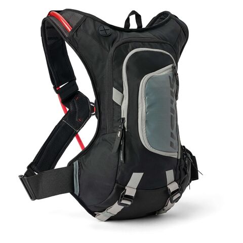 USWE Moto Hydro 8L Adventure Fit Hydration Pack Black/Grey / 8L [Blemished - Very Good]