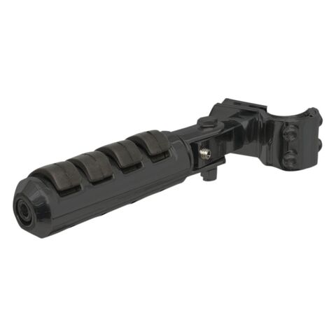 Rivco Anti-Vibration Highway Pegs With 1-1/4” Clamps Black [Open Box] Black [Blemished - Good]