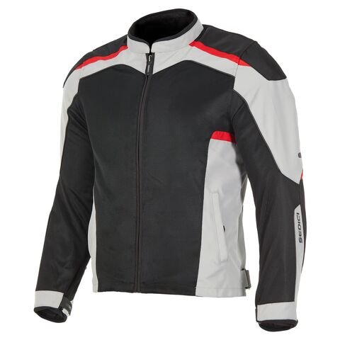 SEDICI Federico 2 Mesh Jacket Silver/Black/Red / XL [Incomplete]