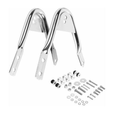 HogWorkz Rear Docking Hardware Kit For Harley Touring 1997-2008 Chrome [Blemished - Good]