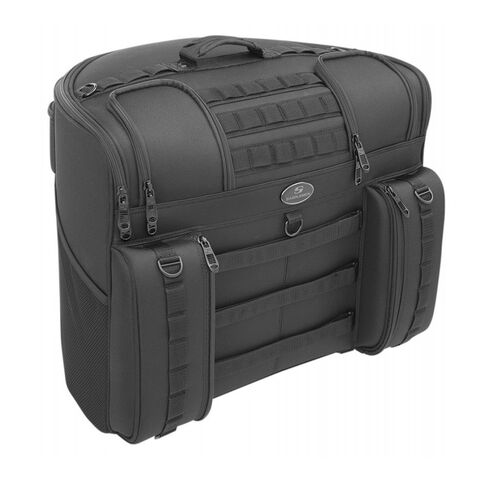 Saddlemen BR4100 Tactical Dresser Back Seat Bag Black [Open Box]