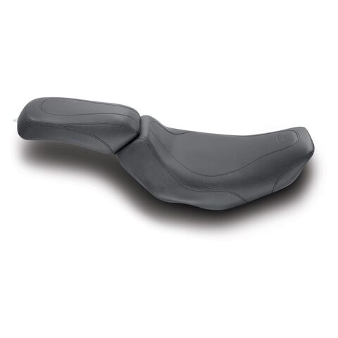 Mustang Tripper Solo / Passenger Seats For Harley Touring 1997-2025 Smooth, Black / 1997-2007 FLHT ... [Open Box]