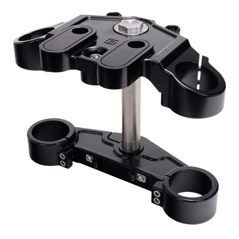 Original Garage Moto Drop 1" Triple Trees Kit For Harley