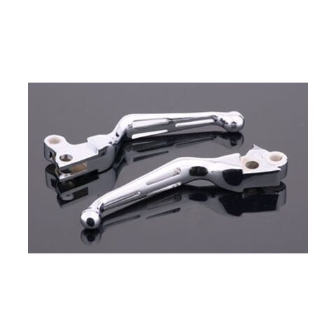 Biker's Choice Slotted Wide Blade Levers For Harley BT / XL 1996-2017