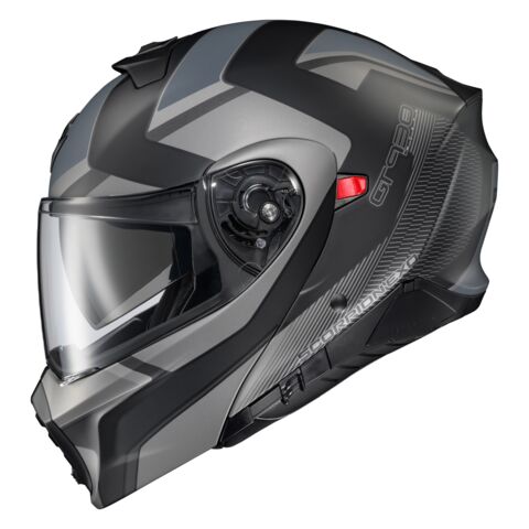 Scorpion EXO-GT930 Transformer Morph Helmet Black/Grey / LG [Blemished - Good]