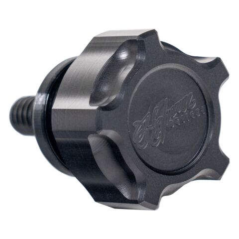 Hofmann Designs Moto-X Style Seat Mount Screw For Harley 1996-2026 Black Anodized [Blemished - Good]