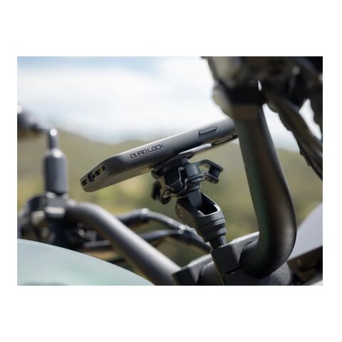 Quad Lock Motorcycle Handlebar Clamp Mount Pro [Incomplete]