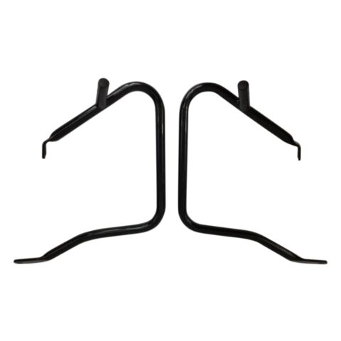 Drag Specialties Saddlebag Guards For Harley Touring 2014-2025 Black [Demo - Acceptable]