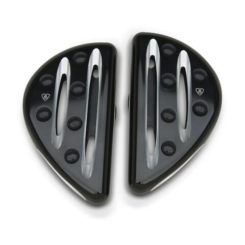 Arlen Ness Deep Cut Passenger Floorboards For Harley Black [Open Box]