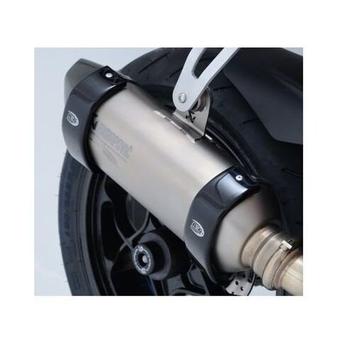 R&G Racing Hexagonal Exhaust Protector Black [Open Box]