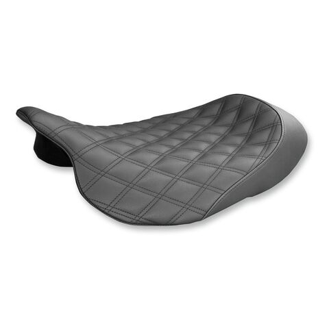 Saddlemen Renegade LS Solo Seat For Harley Touring 2008-2025 Black / Diamond [Open Box]