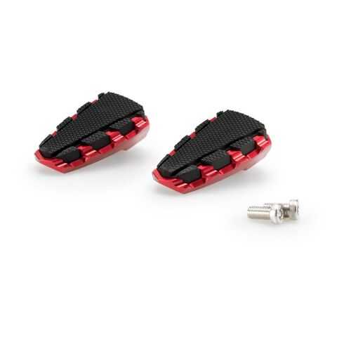 Puig Trail 2.0 Footpegs Red [Blemished - Good]