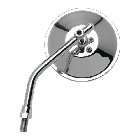 BikeMaster 4" Round Adjustable Length Mirror Chrome [Blemished - Very Good]