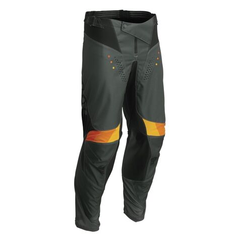 Thor Pulse React Pants Olive/Black/Orange / 30 [Open Box]