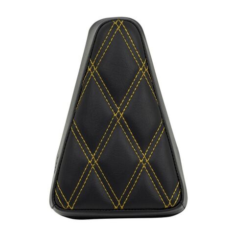 HogWorkz Havoc Sissy Bar Diamond Stitch Backrest Pad