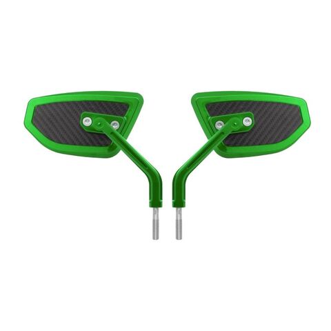 HogWorkz Performance Mirrors W/ Carbon Inlay For Harley