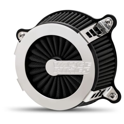 Vance & Hines VO2 Cage Fighter Air Cleaner Kit For Harley Twin Cam 1999-2017 Chrome [Blemished - Good]
