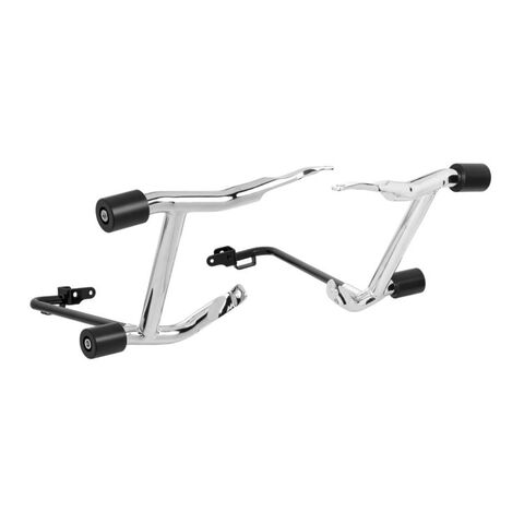 HogWorkz Double Barrel Performance Saddlebag Guards For Harley Touring 2023-2026