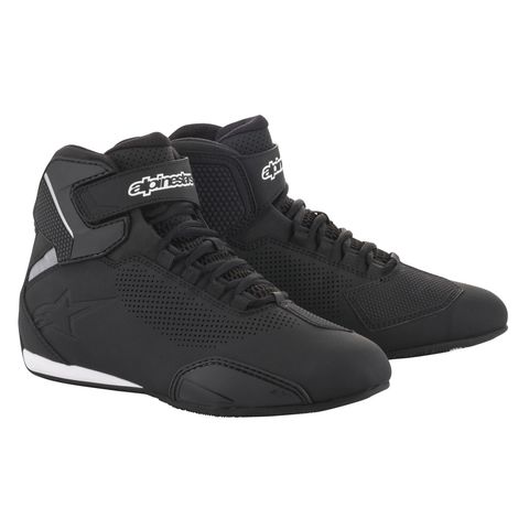 Alpinestars Sektor Vented Shoes 9.5 / Black [Blemished - Very Good]