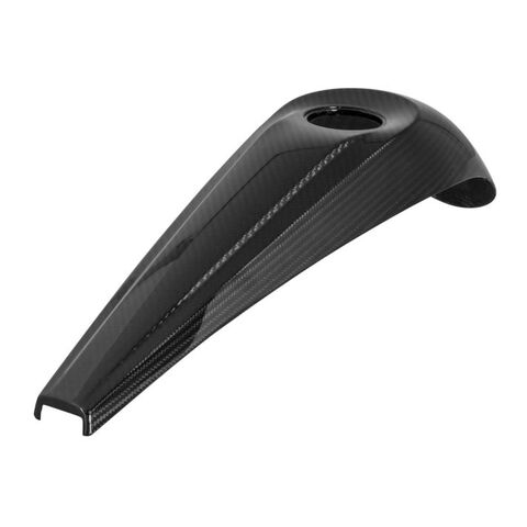 HogWorkz Carbon Fiber Low Profile Tank Topper Dash Console For Harley Touring 2008-2025