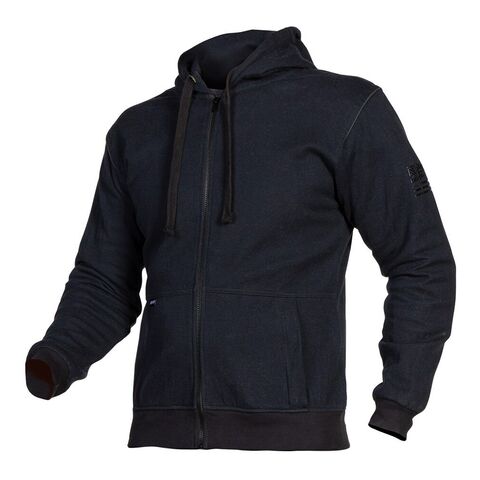 Street & Steel Kickstarter Moto Hoody Black / XL [Blemished - Good]