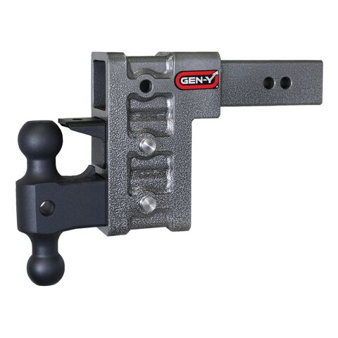 GEN-Y Mega-Duty Drop Hitch 2.5" Shank 21K Hitch | 3000 lb. TW w/GH-061 Dual-Ball / 6" Drop [Blemished - Very Good]