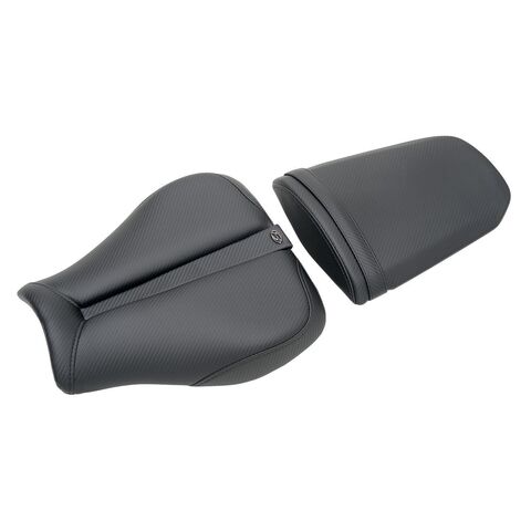 Saddlemen Gel-Channel Track-CF Seat Honda CBR1000RR 2008-2016 Black [Open Box]