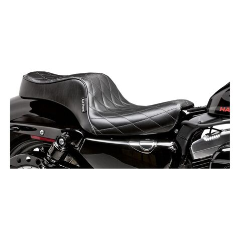Le Pera Cherokee Seat For Harley Sportster 2010-2022 Black / Diamond Seat [Open Box]