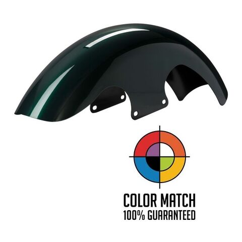 HogWorkz OE Color Matched 21" Mid-Length Front Fender For Harley FLHX / FLTRX 2023-2026