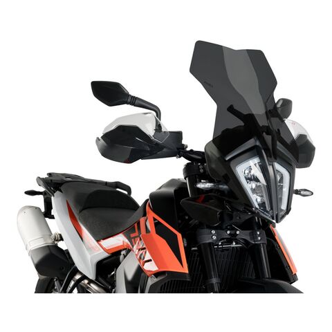 Puig Touring Windscreen KTM 790 / 890 Adventure / R 2019-2022 Dark Smoke / Standard [Blemished - Good]