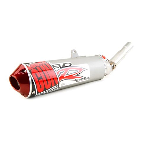 Big Gun Evo R Slip-On Exhaust Kawasaki KLX300R 2020-2026 Stainless Steel/Aluminum/Stainless Steel [Blemished - Good]