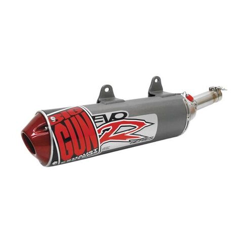 Big Gun EVO R Series Slip-On Exhaust Kawasaki KLR 650 1993-2018 Stainless Steel/Aluminum/Stainless St... [Open Box]