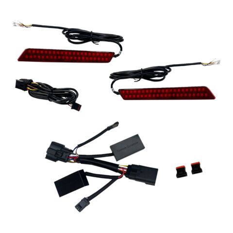 Custom Dynamics Dual Color Saddlebag Latch Lights For Harley Touring 2026