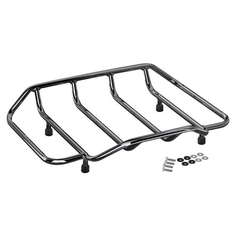 HogWorkz Tour Pack Luggage Rack For Harley Touring 1984-2025 Black [Blemished - Very Good]