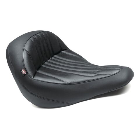 Mustang Standard Touring Dagger Stitch Solo Seat For Harley Softail Low Rider / Sport Glide 2018-2026 Without Backres... [Open Box]