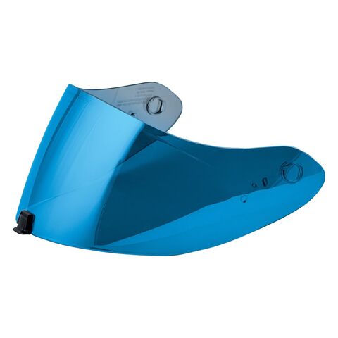 Scorpion EXO-R1 Air / R330 / ST1400 / T520 Face Shield Blue Mirrored [Blemished - Good]