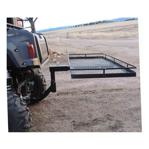 Hornet Outdoors UTV Quick Adjust Receiver Hitch Adapter Black [Open Box]