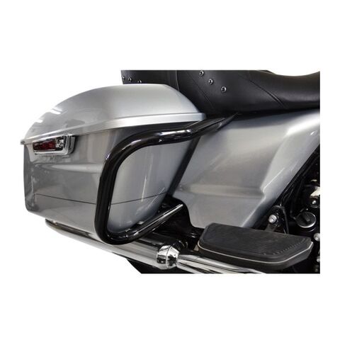 Drag Specialties Saddlebag Buffalo Bars For Harley Touring 2014-2025 Black [Blemished - Very Good]