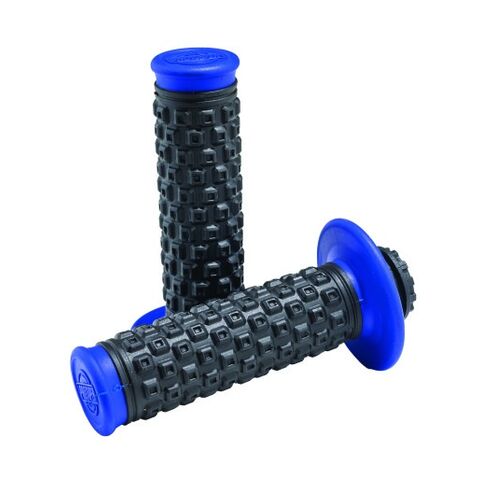 Pro Taper Pro Series Clamp On Pillow Top Grips Blue/Black [Open Box]