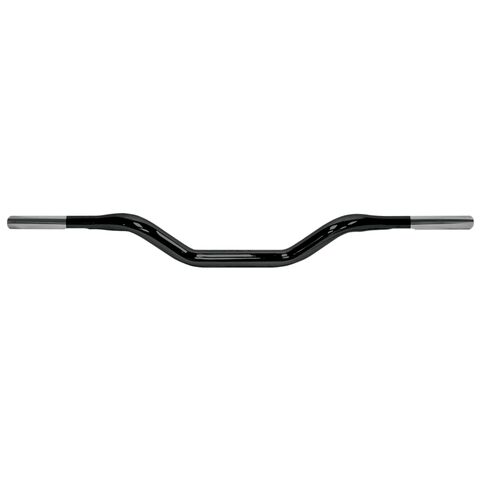LA Choppers 1 1/4" Hefty Superbar Handlebars For Harley Black [Previously Installed]