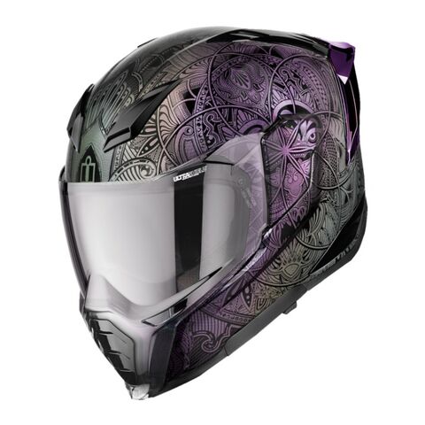 Icon Ultraflite Opal Mandala Helmet Purple / LG [Open Box]