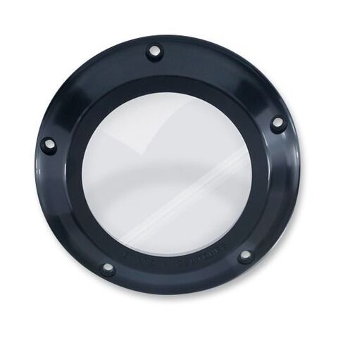 Barnett Clear Derby Cover For Harley Softail 2018-2026 Black [Open Box]