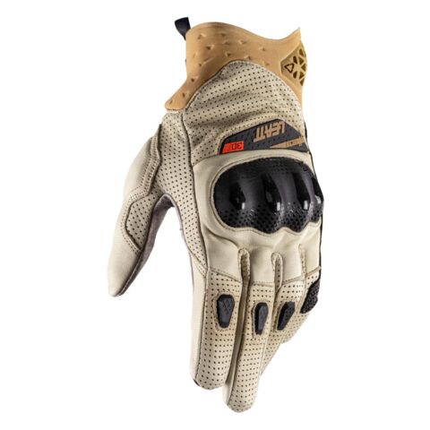 Leatt ADV X-Flow 8.5 Short Gloves Sand Brown / MD [Blemished - Good]