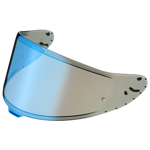 Shoei CWR-F2 Pinlock-Ready Face Shield Blue Mirror [Open Box]