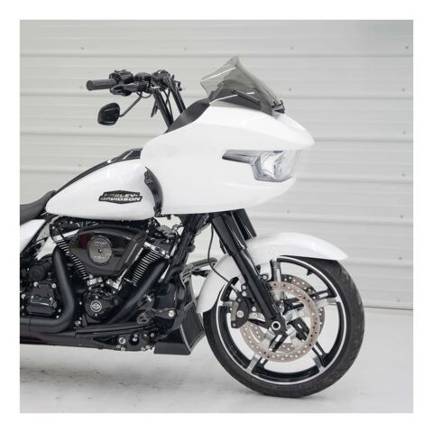 Klock Werks Flare Windshield For Harley Road Glide 2023-2026 Solid Black / 10" Tall Sport [Blemished - Good]