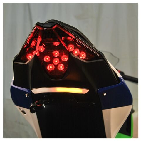 New Rage Cycles LED Fender Eliminator Kawasaki Ninja 500 SE 2024-2026 Tucked [Open Box]