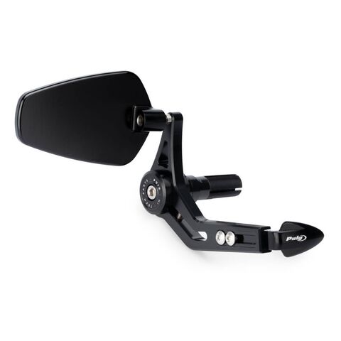 Puig Brake Lever Protector and Mirror Black [Blemished - Good]