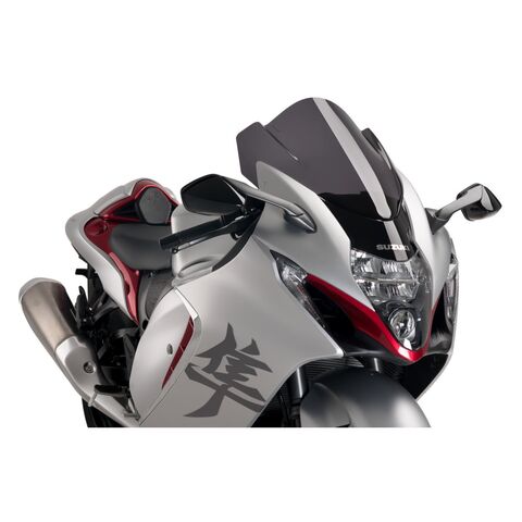 Puig Z-Racing Windscreen Suzuki Hayabusa 2022-2026 Dark Smoke [Blemished - Good]