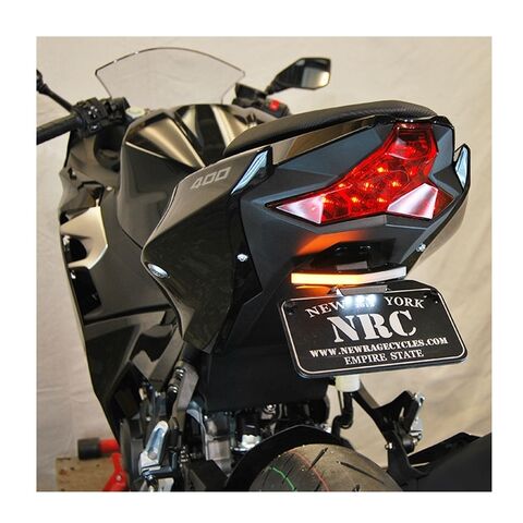 New Rage Cycles LED Fender Eliminator Kawasaki Ninja 400 / Z400 2018-2023 Black [Open Box]