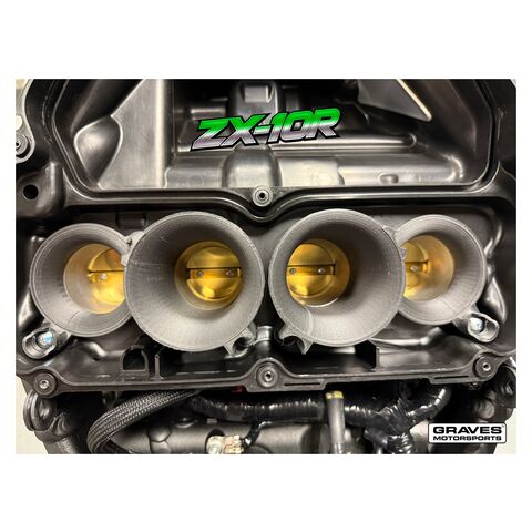 Graves Motorsports V3 Velocity Stacks Kawasaki ZX-10R / ZX-10RR 2019-2026